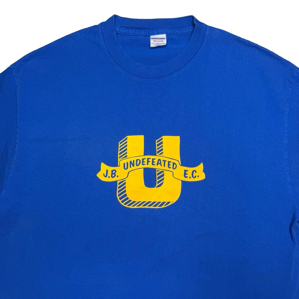 Undefeated blue‎ shirt